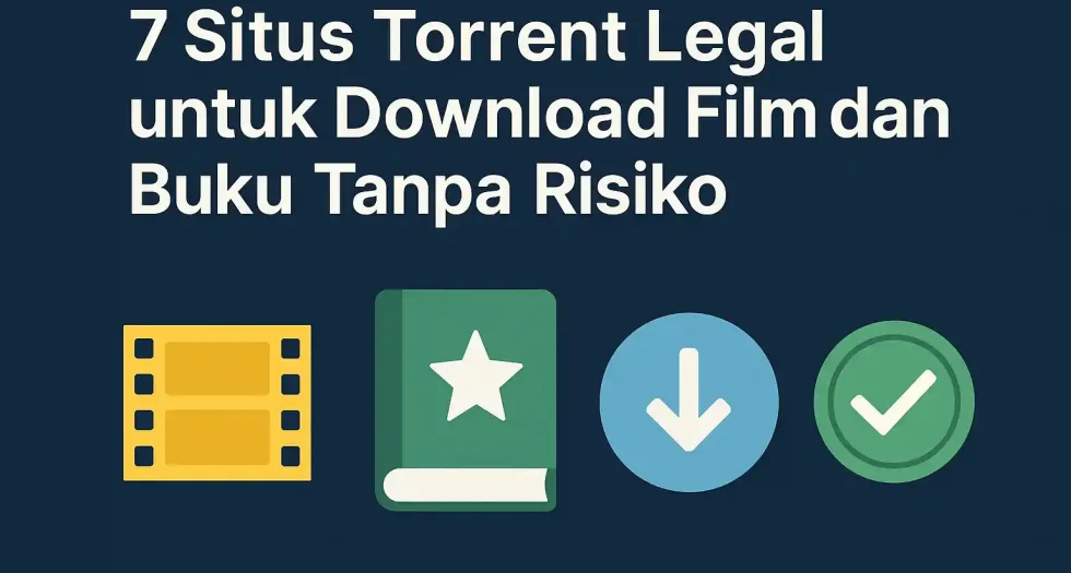 situs torrent legal, download torrent legal, konten domain publik torrent, eBook legal via torrent, torrent gratis dan legal
